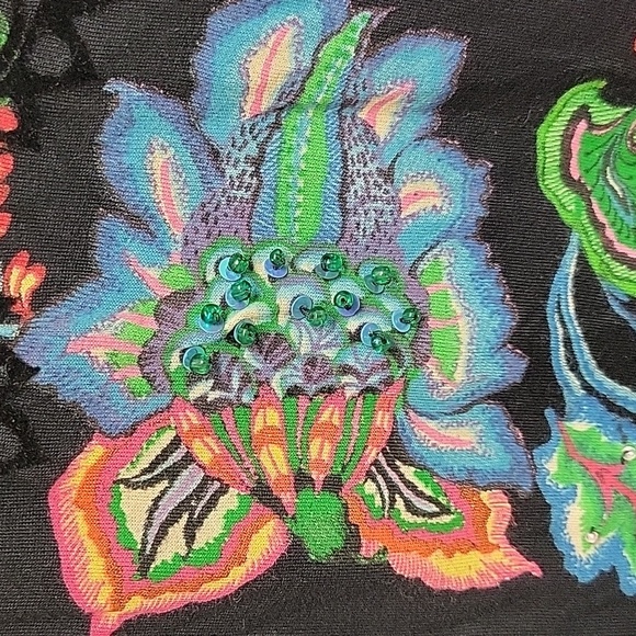 Desigual short dress/ tunic sz small 100% viscose, embroidered and embellished - Picture 3 of 9